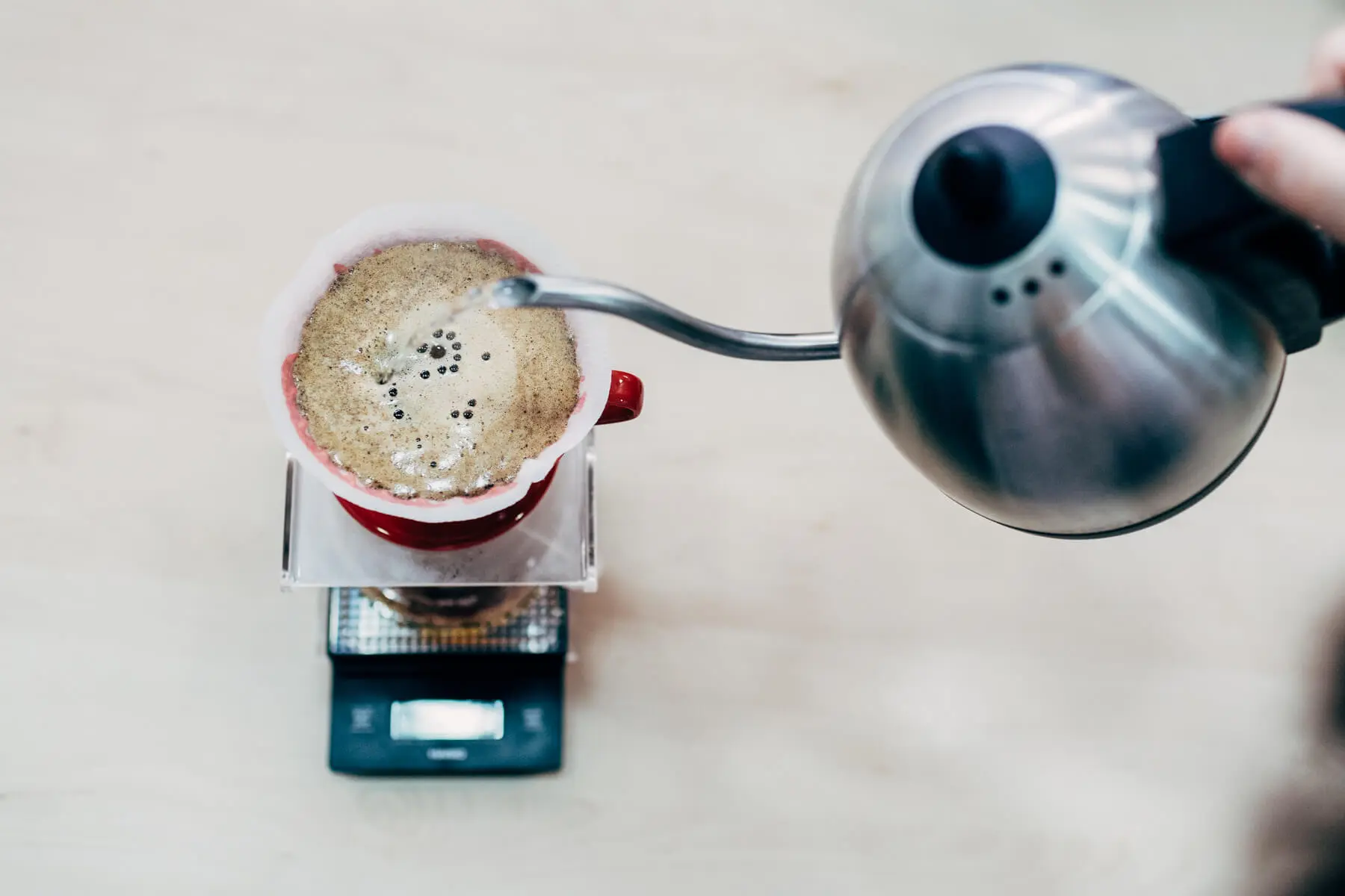 V60 de Hario y Kettle Bonavita
